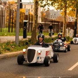 Berlino: Tour panoramico della città in auto a bordo di una Mini Hot Rod