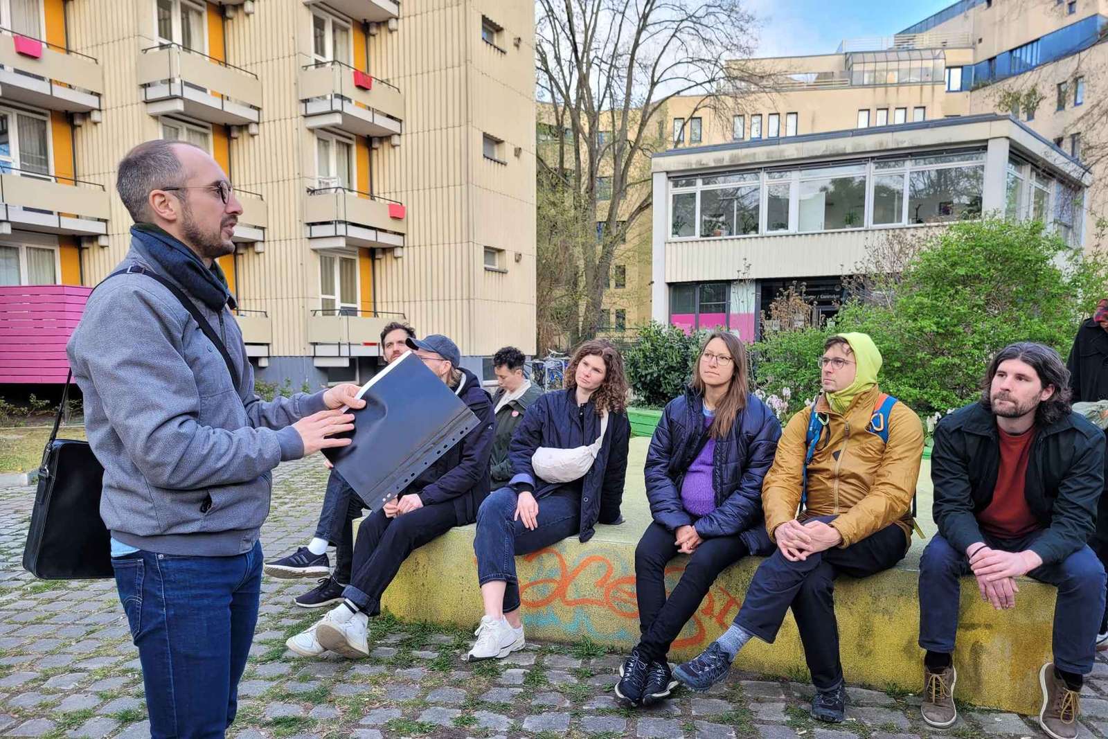Architettura moderna a Berlino: l'Hansaviertel a piedi
