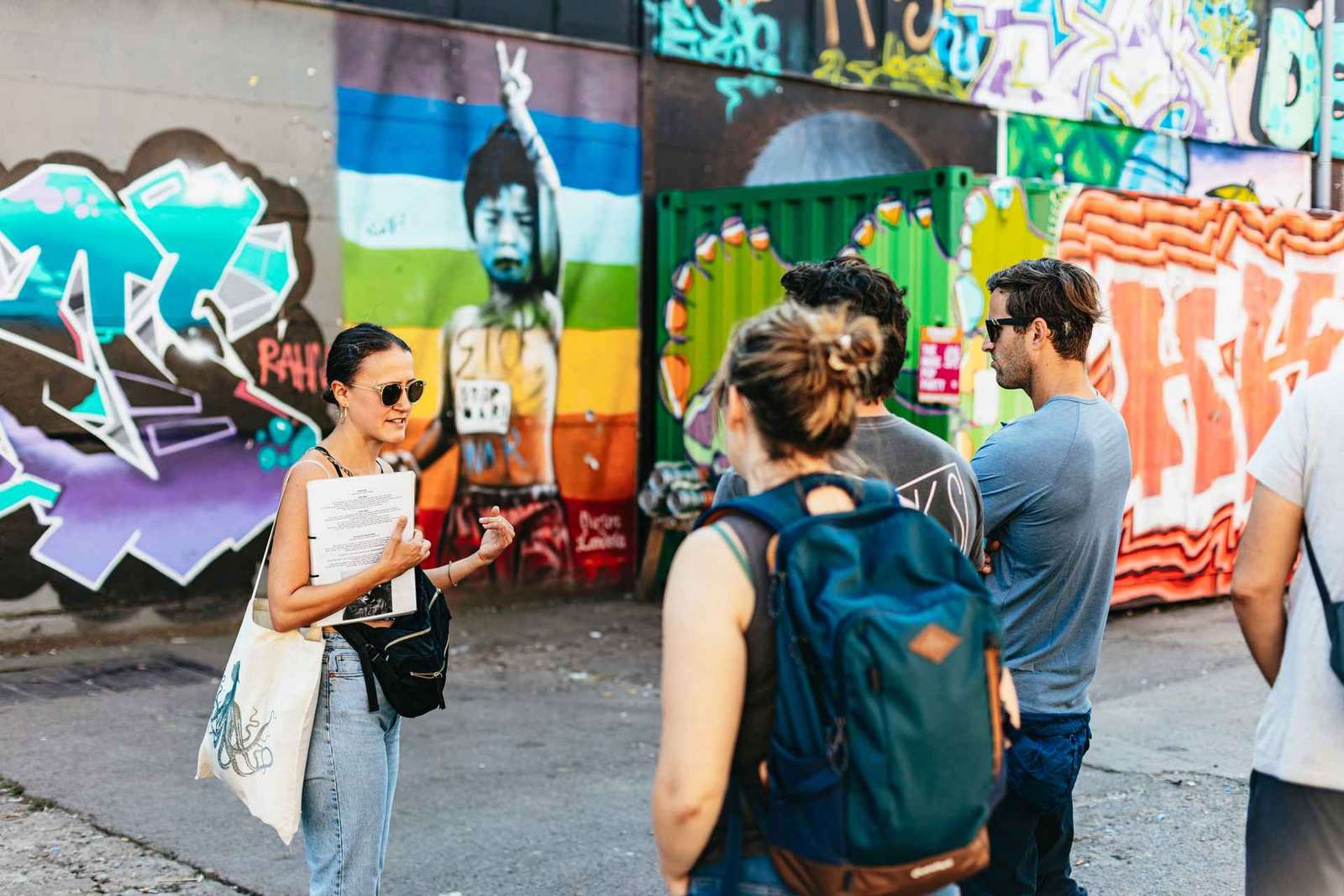 Berlino: Tour guidato dell'arte di strada della città