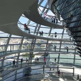 Tour del quartiere governativo e cupola del Reichstag