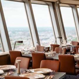 Colazione alla Torre della TV di Berlino: Sphere a 207 metri