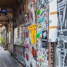 Tour dei cortili nascosti di Berlino con guida a piedi