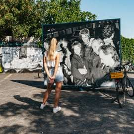 Berlino: Tour guidato in bicicletta dell'epoca della Guerra Fredda