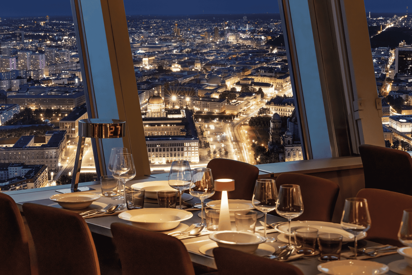 Cena alla Torre della TV di Berlino con Tim Raue