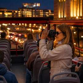Tour delle luci di Berlino in autobus con soste foto