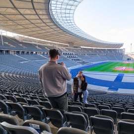 Berlino: Tour guidato dello Stadio Olimpico