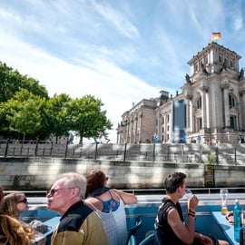 Tour in barca sulla Sprea e Landwehrkanal, oltre 40 ponti