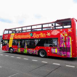 Autobus hop-on hop-off a Berlino con 18 fermate