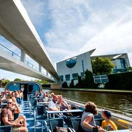 Tour in barca sulla Sprea e Landwehrkanal, oltre 40 ponti
