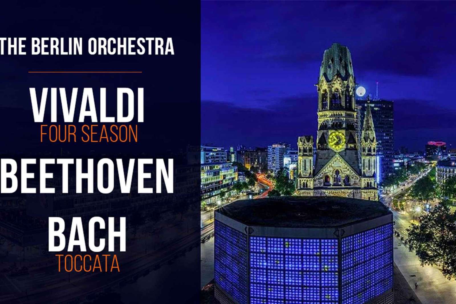 Concerto classico Kaiser-Wilhelm-Gedächtniskirche Berlino