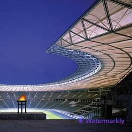 Berlino: biglietto d'ingresso allo stadio Olympia