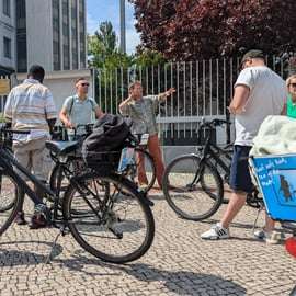Tour in bici a Berlino di 17 km tra luoghi nascosti