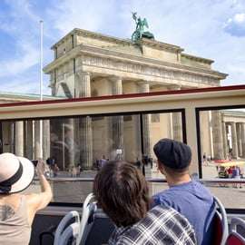 Big Bus Tours Berlino: hop-on hop-off e crociera opzionale