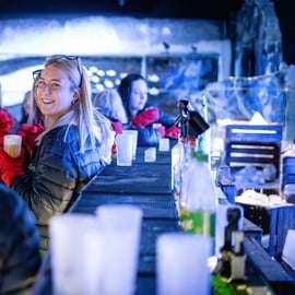 Icebar Berlino: bar di ghiaccio con tre drink