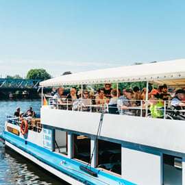 Crociera sulla Sprea al Müggelsee da Treptow