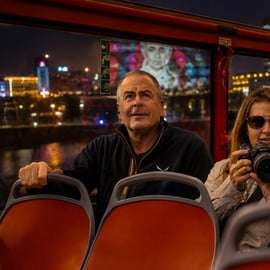 Tour delle luci di Berlino in autobus con soste foto