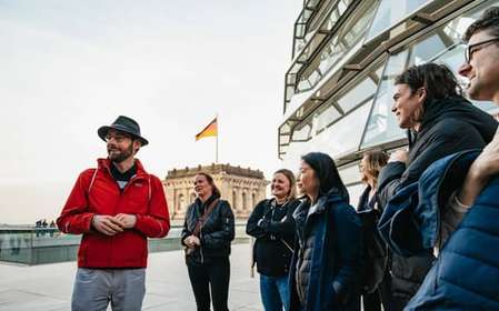 Berlino: quartiere governativo, sala plenaria e cupola