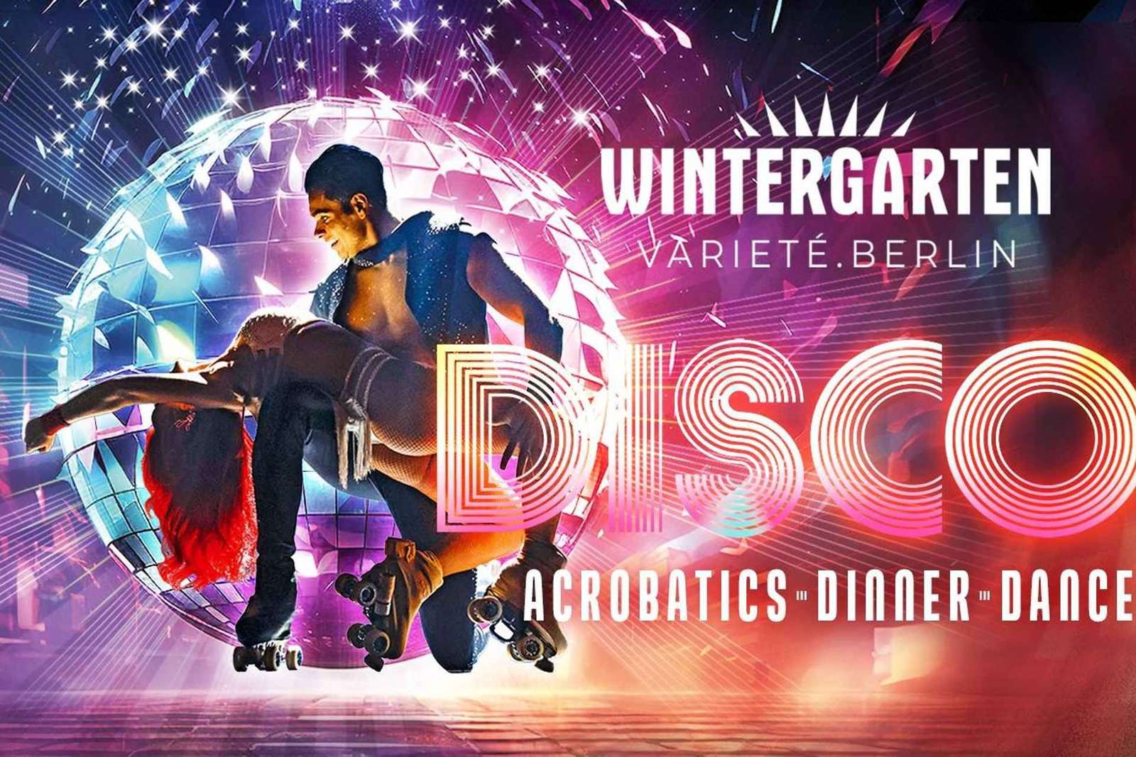 Spettacolo DISCO al Wintergarten Varieté di Berlino con cena