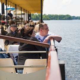Crociera sul lago Oberhavel da Tegel e le isole
