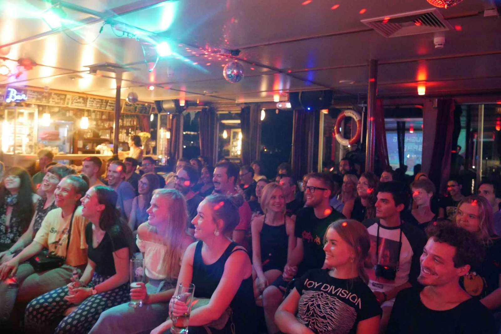 Berlino: Spettacolo comico Laughing Spree su una barca