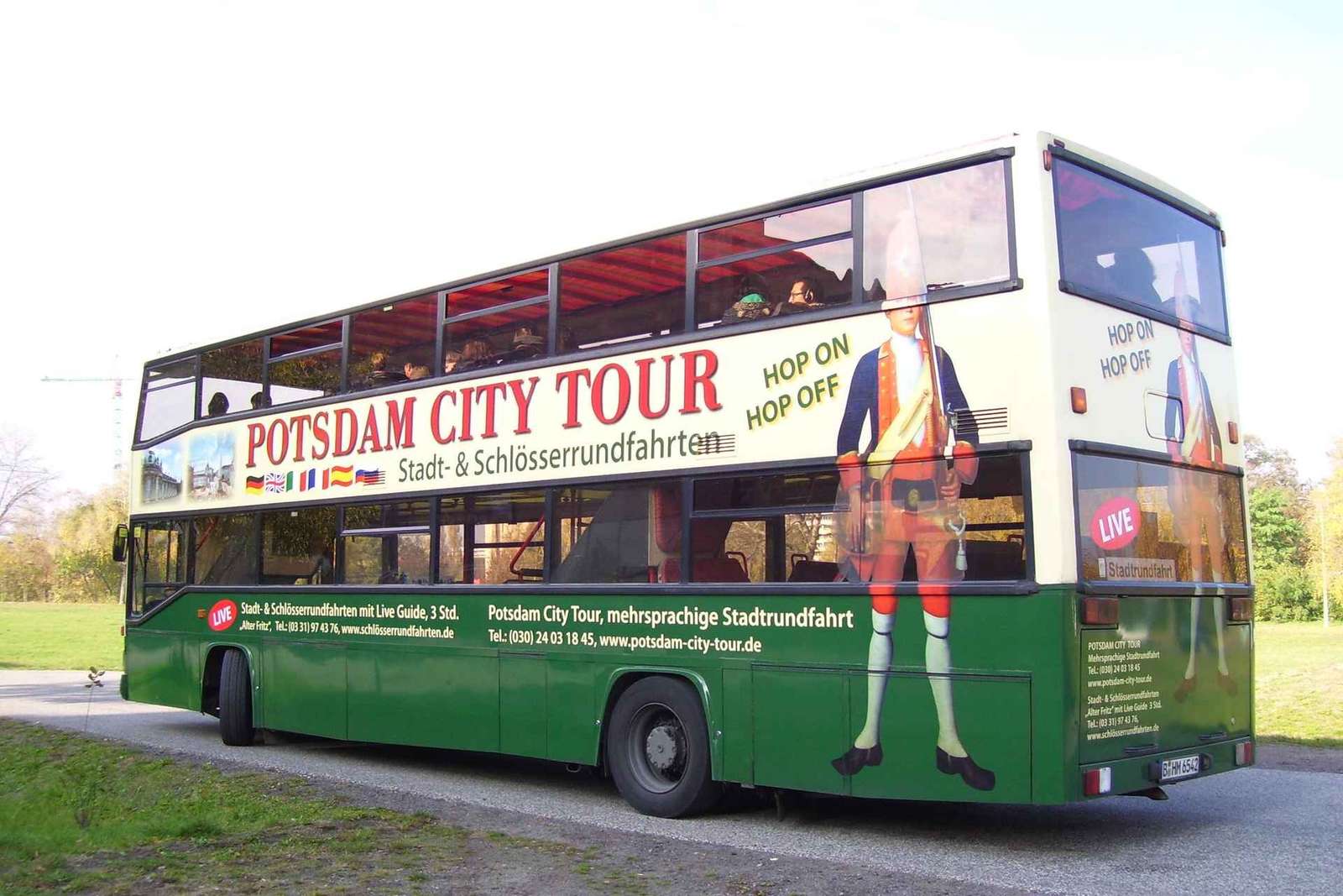 Tour hop-on hop-off a Potsdam con audioguida