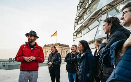 Berlino: quartiere governativo, sala plenaria e cupola