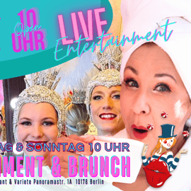Mostra il brunch al ristorante d'avventura Knutschfleck di Berlino